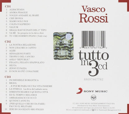 Tutto In 3 Cd boxset