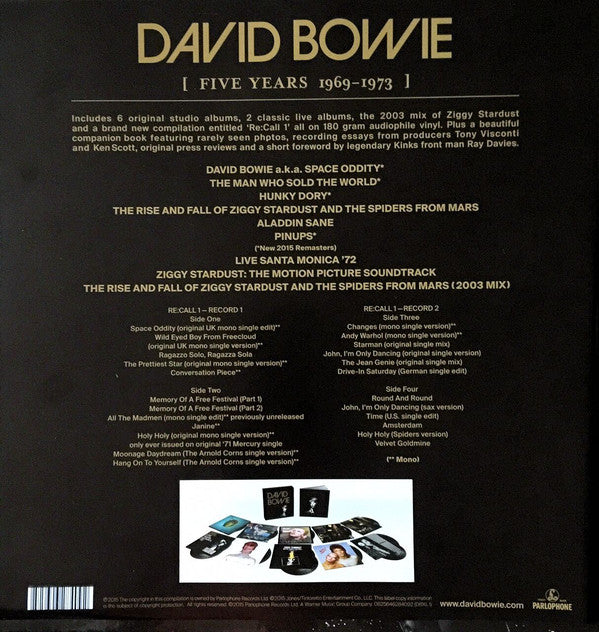 Five Years 1969 1973 Limited Edition Boxset