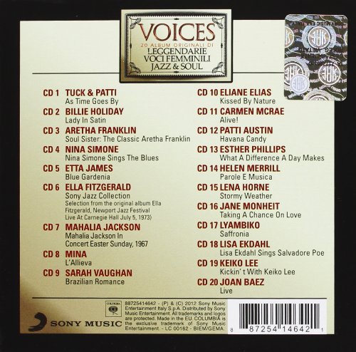 Voices - 20 Album Originali Di Voci Femminili