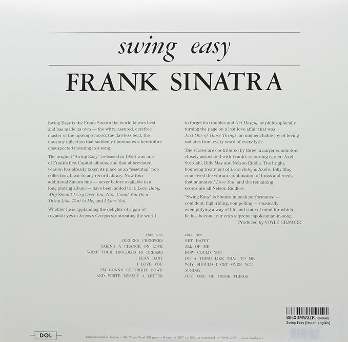 Swing  Easy Picture Disc