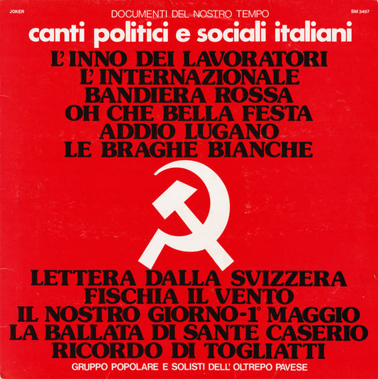 Canti Politici E Sociali Italiani