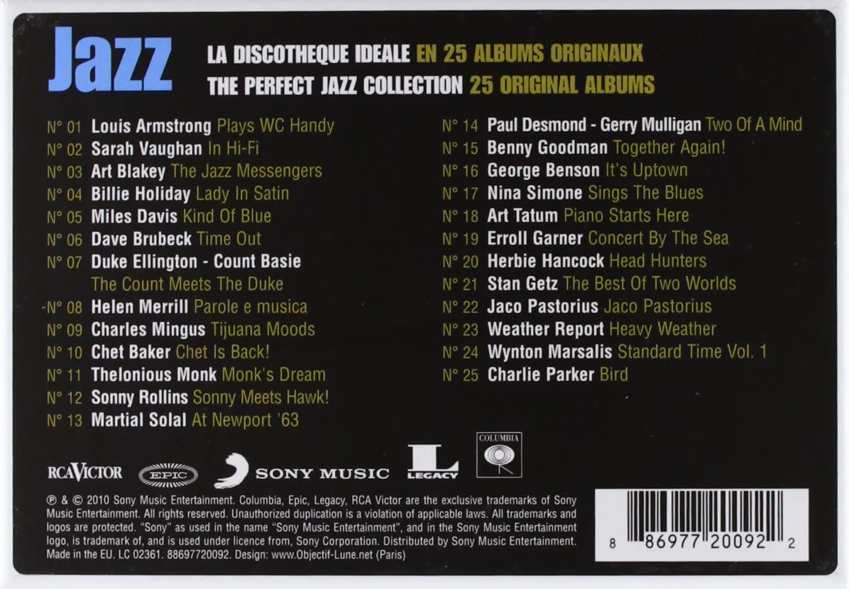 The Perfect Jazz Collection 25 Original Albums Boxset