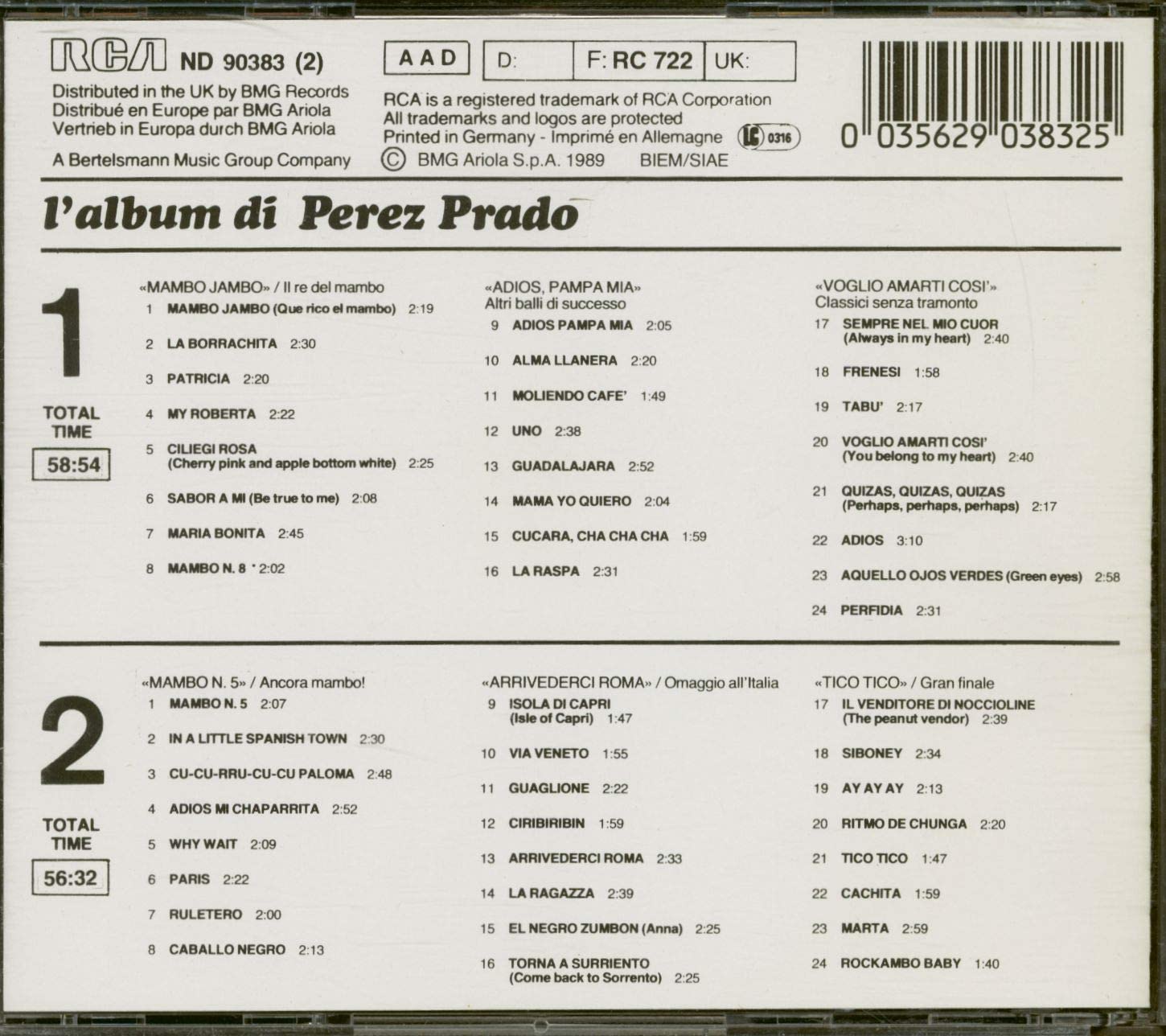 L'album Di Perez Prado