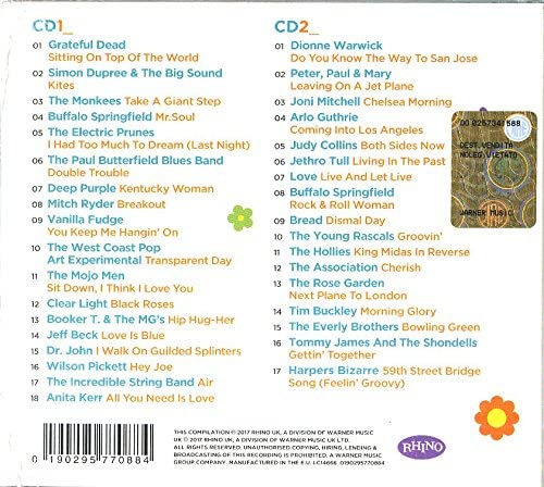 Summer Of Love The Ultimate Sixties Summer Anthems