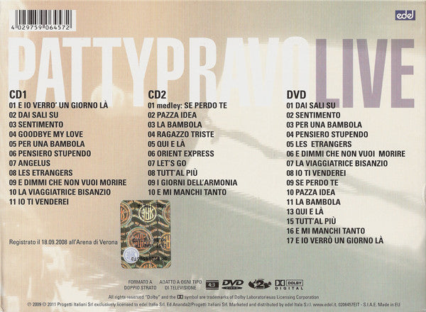 Live Arena Di Verona Boxset 2Cd+Dvd