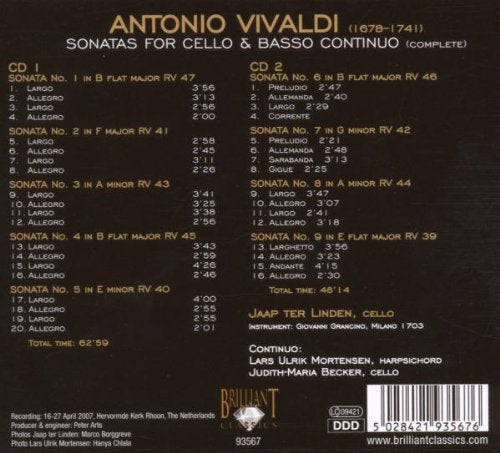 Complete Cello Sonatas