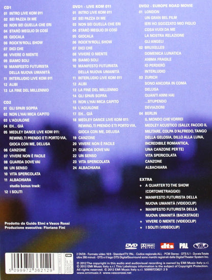 Live Kom 2011 The Complete Edition 2Cd+2Dvd