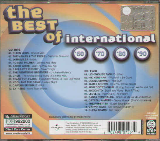 The Best Of International 60 70 80 90