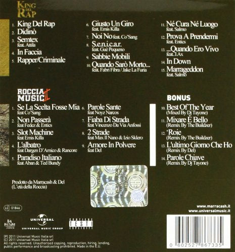 King Del Rap Roccia Music Deluxe Edition