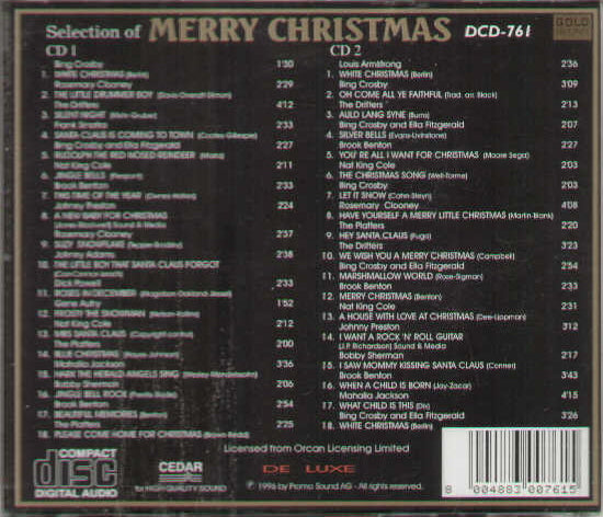 Selection Of Merry Christmas