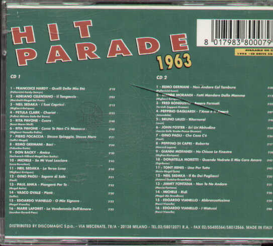 Hit Parade 1963