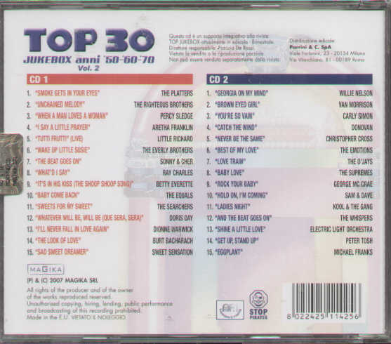 Top 30 Jukebox Anni 50 60 70 Vol.2