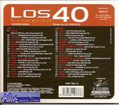 Los Cuarenta Summer 2004