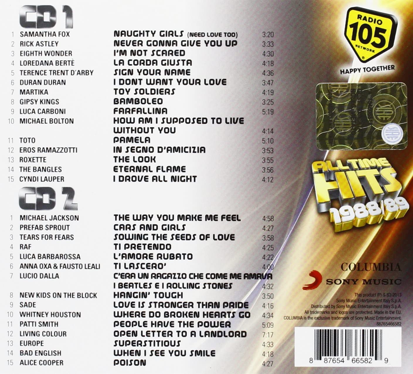 All Time Hits - 1988/89