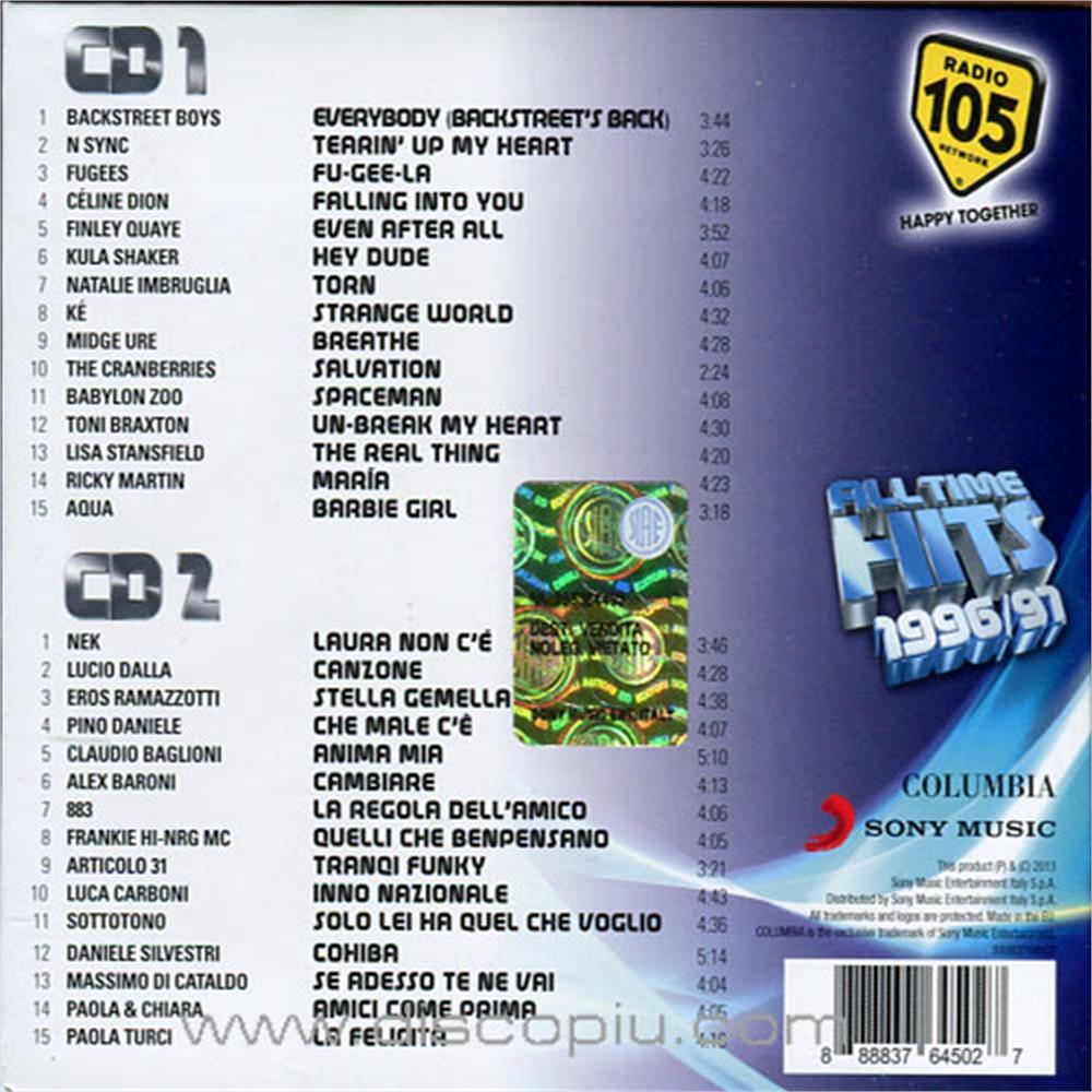 All Time Hits - 1996/97