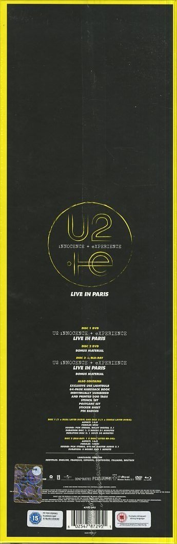 Innocence Experience Live In Paris Super Deluxe Edition