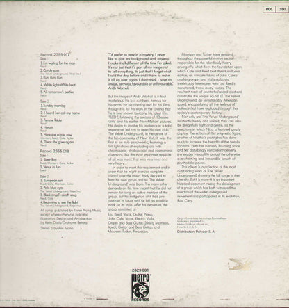 Andy Warhol's Velvet Underground Featuring Nico