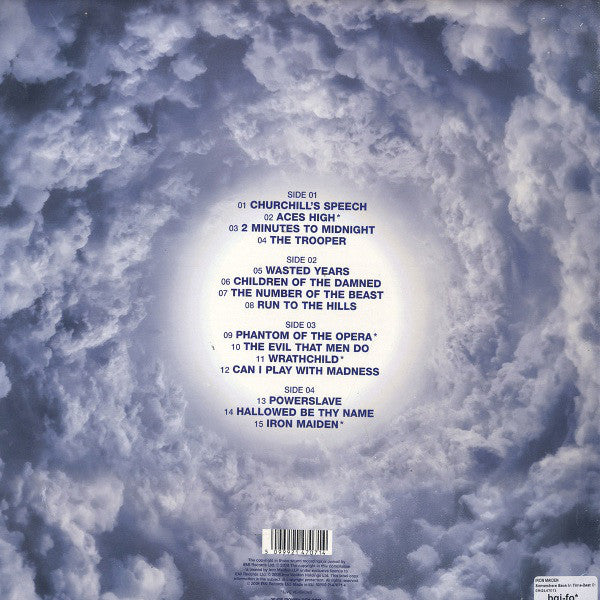 Somewhere Back In Time The Best Of 1980 1989 Pictur Disc