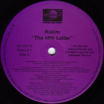 The 18Th Letter