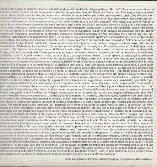 Dialogo Tra Un Impegnato E Un Non So