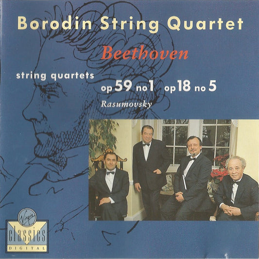 Beethoven String Quartets Op.18 No.5 / Op.59 No.1 Rasumovsky