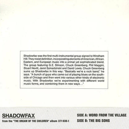 Word From The Village / The Big Song