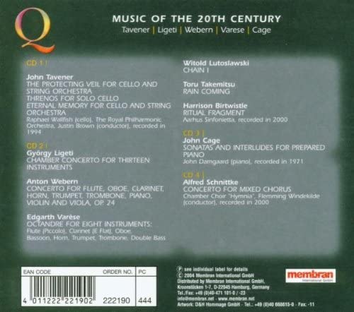 Music Of The 20th Century Avantgarde