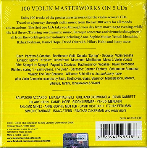 100 Violin Masterworks