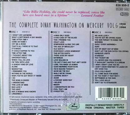 The Complete Dinah Washington On Mercury Vol.6 1958 1960