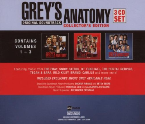 Grey's Anatomy Original Soundtrack Collector's Edition Box