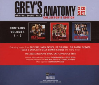 Grey's Anatomy Original Soundtrack Collector's Edition Box