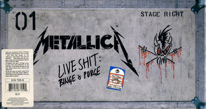 Live Shit Binge & Purge Boxset 3Cd+3Vhs