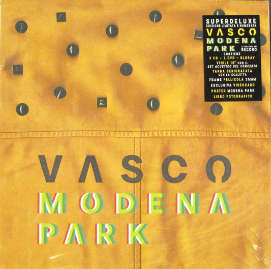 Vasco Modena Park 3 Cd + 2 Dvd + Blu-Ray Disc + Vinile 10