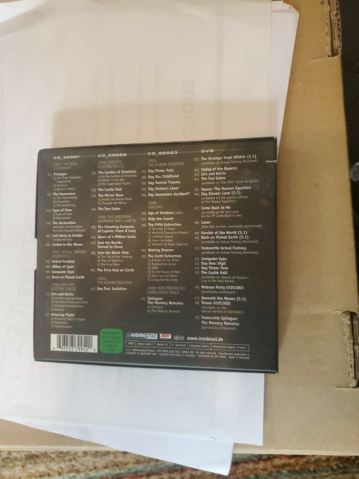 Timeline Boxset 3Cd+Dvd