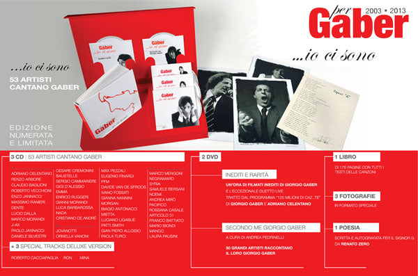 Io Ci Sono Per Gaber 2003-2013