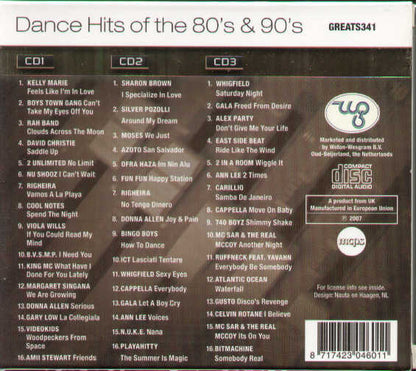 Dance Hits Of The 80'S And 90'S