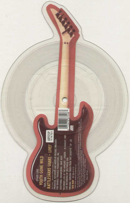 Youth Gone Wild Limited Edition Picture Disc Shape
