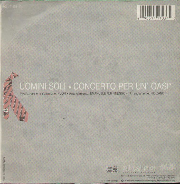 Uomini Soli / Concerto Per Un´Oasi
