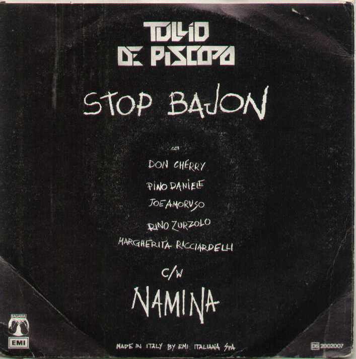 Stop Bajon / Namina