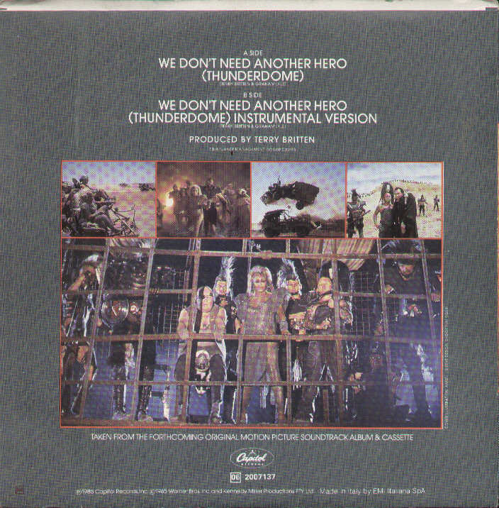 We Don't Need Another Hero Thunderdome