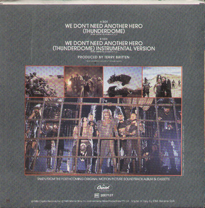 We Don't Need Another Hero Thunderdome