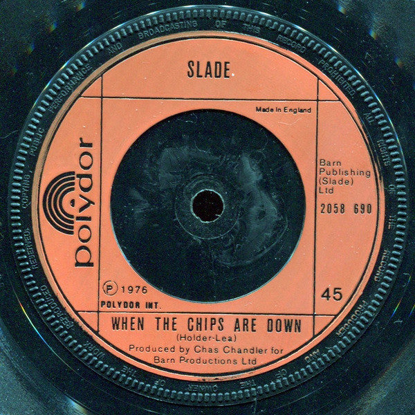 Let's Call It Quits / When The Chips Are Down