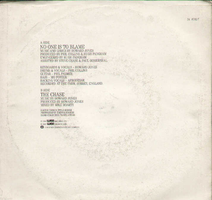 No One Is To Blame / The Chase