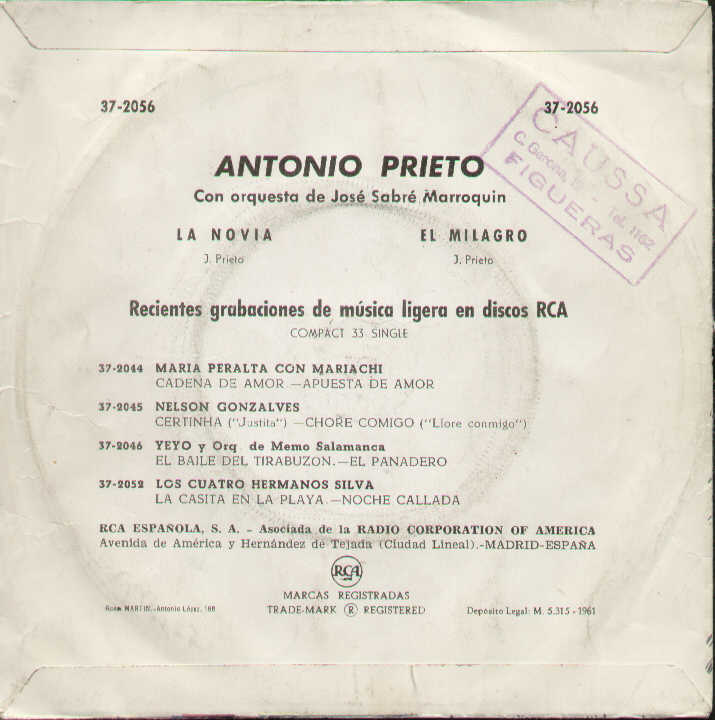 La Novia / El Milagro