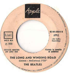 The Long And Winding Road / For You Blue
