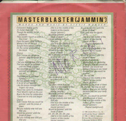 Master Blaster Jammin