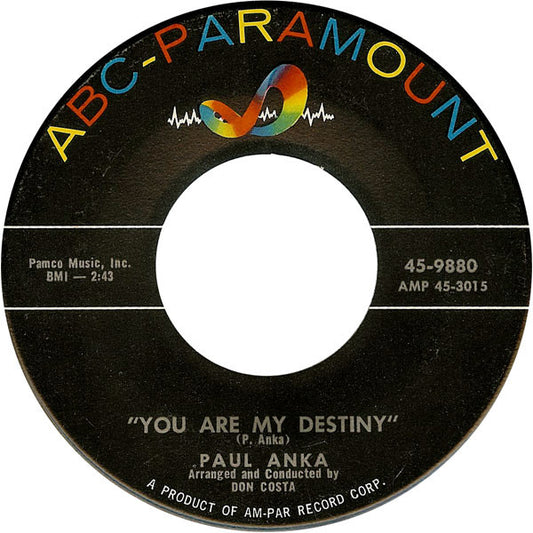 You Are My Destiny / When I Stop Loving You