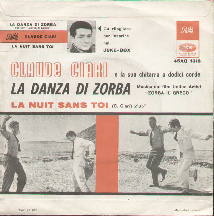 La Danza Di Zorba / La Nuit Sans Toi