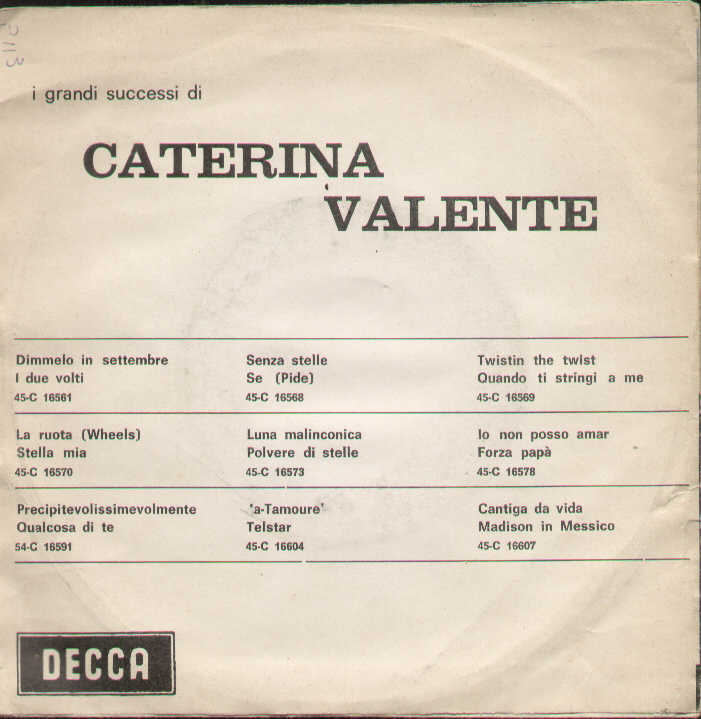 Amo Solo Te / Malinconia