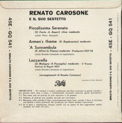 Picolissima Serenata / Armen's Theme / A Sunnambula ...